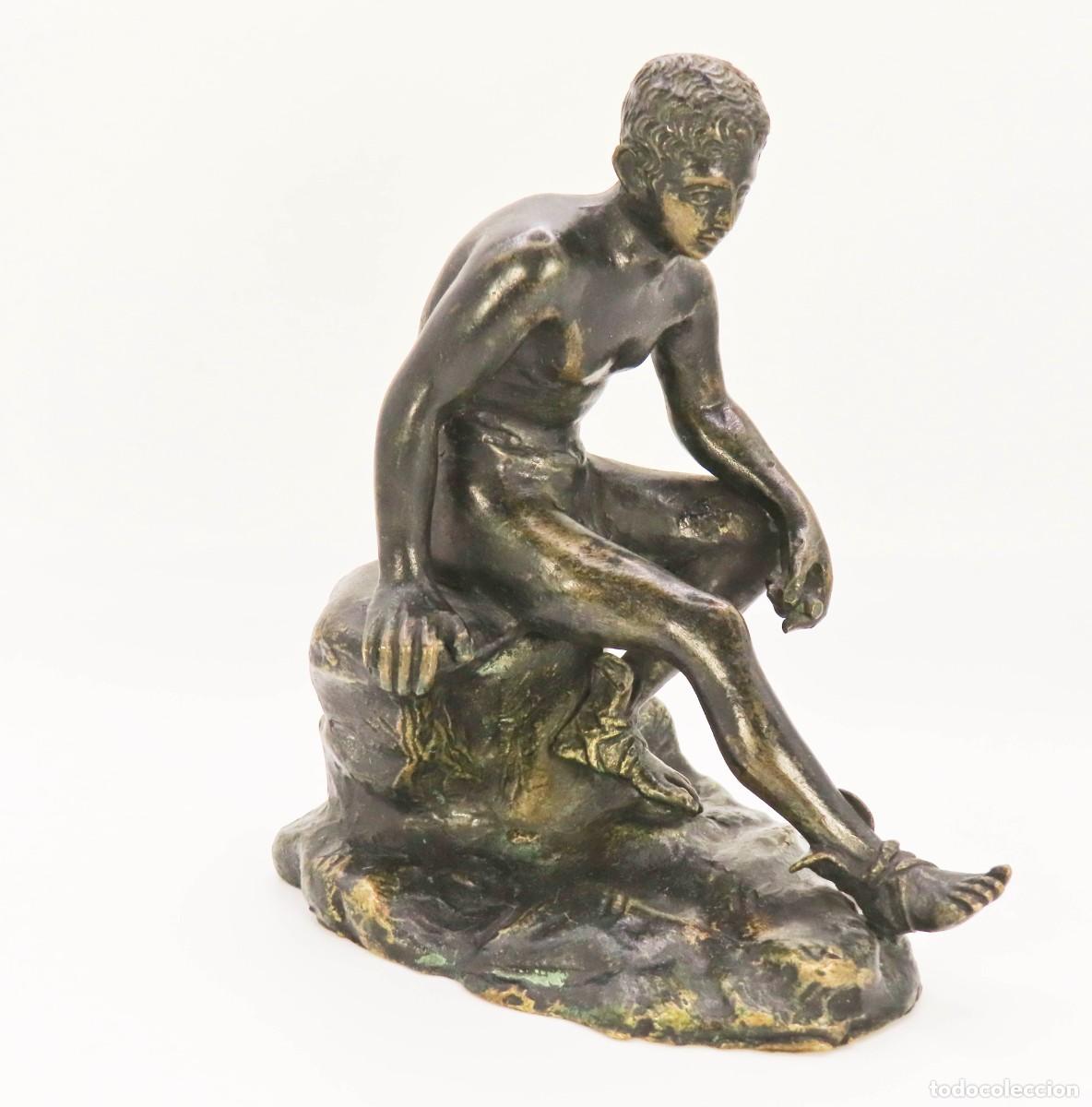 Antig&uuml;edades: HERMES MERCURIO BRONCE SIGLO XIX GRAND TOUR