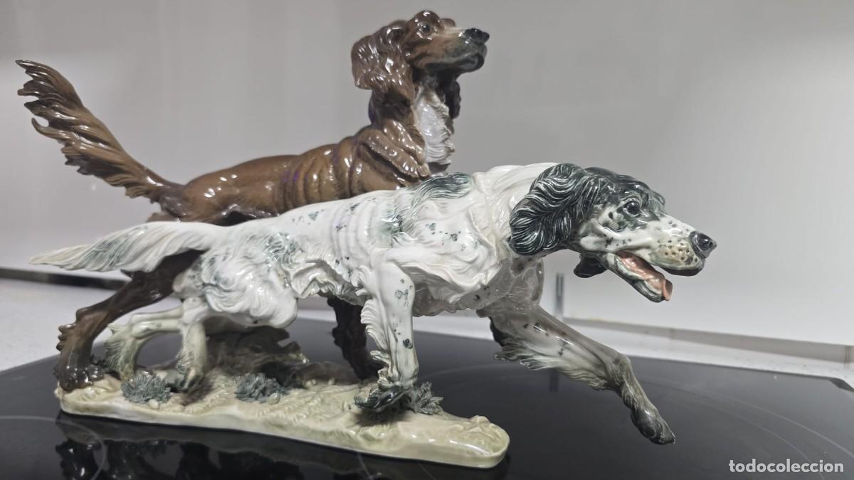 Antig&uuml;edades: Escultura de porcelana Algora - Foto 2