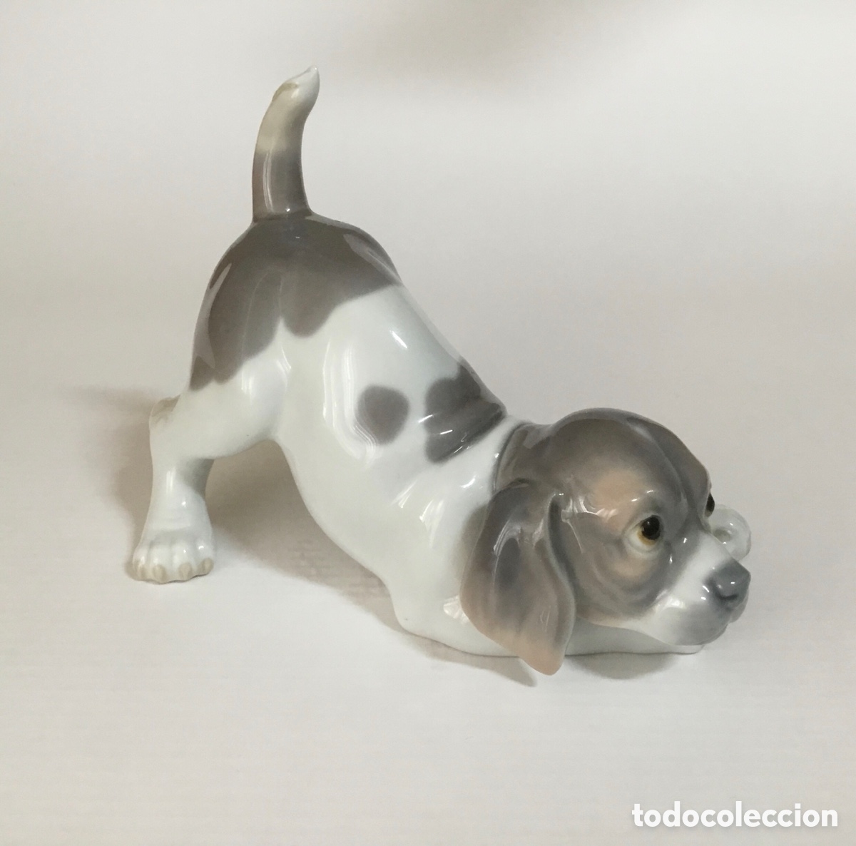 Antig&uuml;edades: Perro Lladr&oacute;. Jugueteando / Playing Puppy - Foto 4