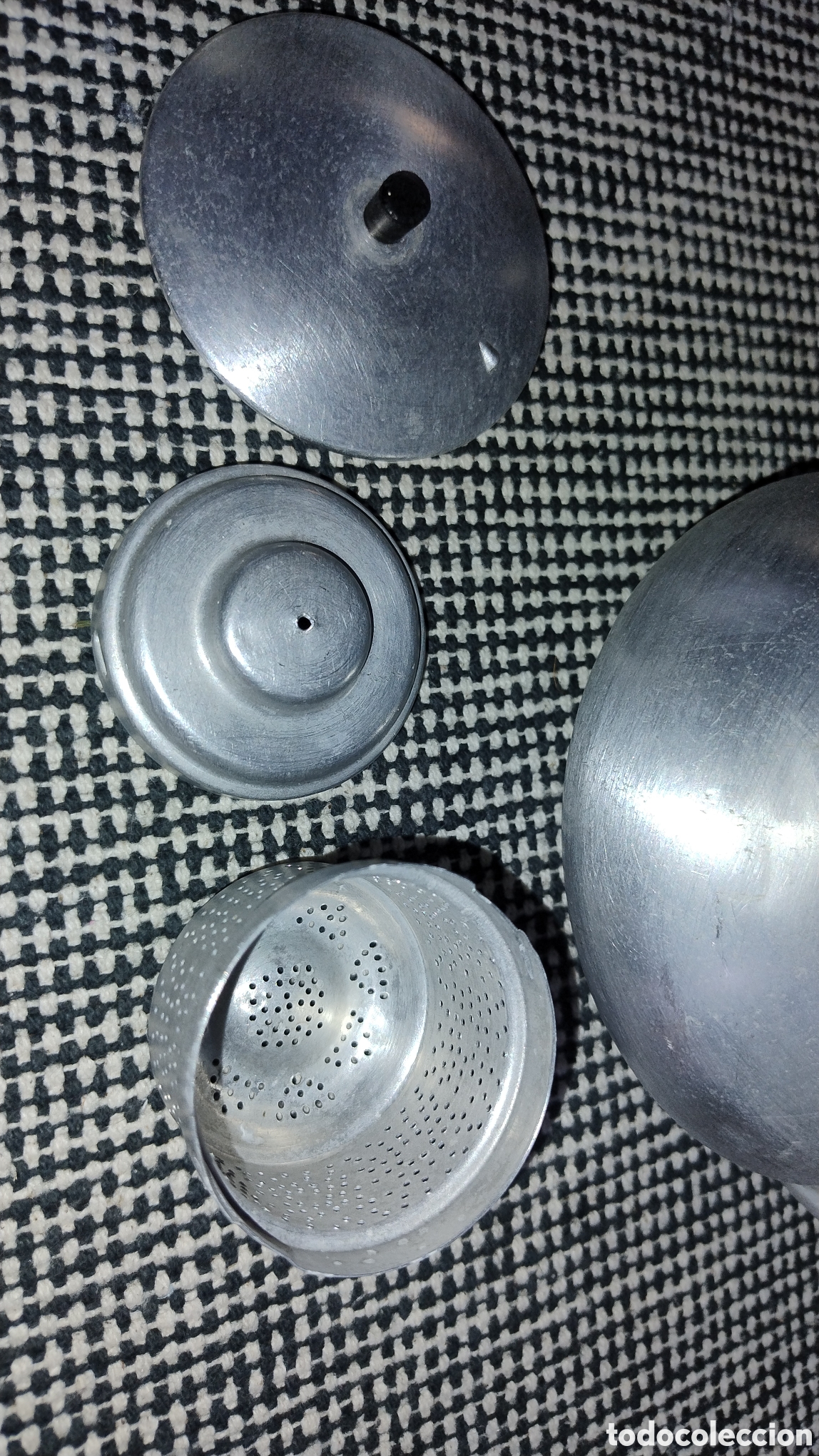 Antig&uuml;edades: Tetera de aluminio japonesa - Foto 4