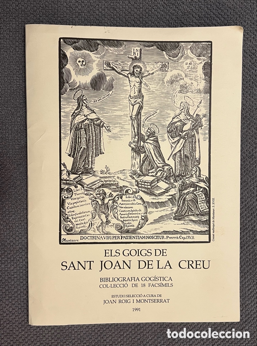 Antig&uuml;edades: SANT JOAN DE LA CREU CARPETA 18 GOIGS DE EDICI&Oacute; LIMITADA 1400 * GOGISTES TARAGONINS . CARMELITES