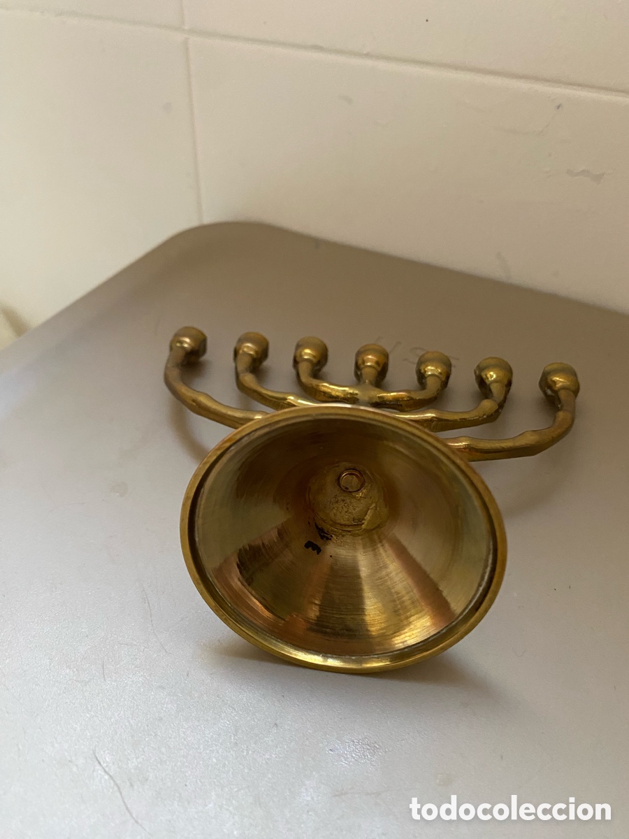 Antig&uuml;edades: Candelabro 7 brazos / bronce - Foto 2