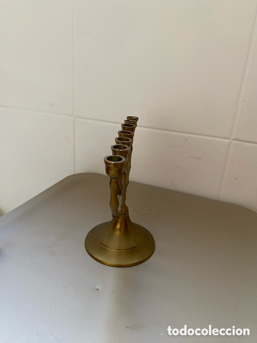 Antig&uuml;edades: Candelabro 7 brazos / bronce - Foto 3