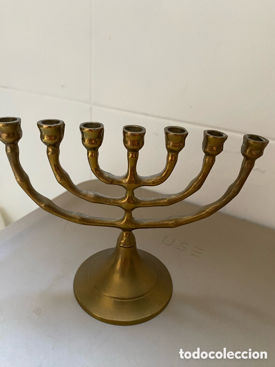 Antig&uuml;edades: Candelabro 7 brazos / bronce - Foto 4