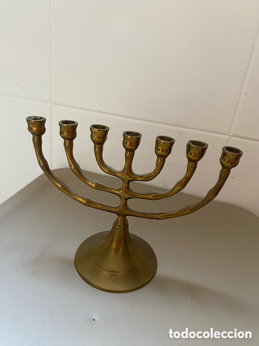 Antig&uuml;edades: Candelabro 7 brazos / bronce