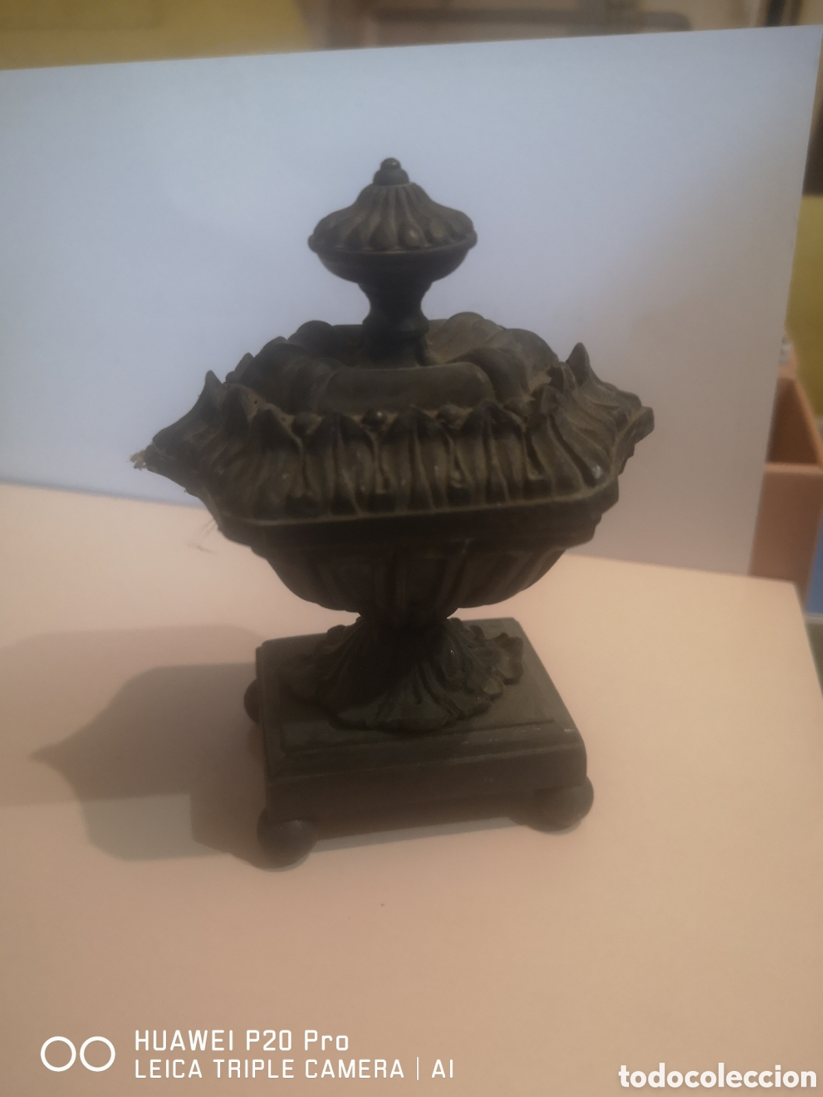 Antig&uuml;edades: ANTIGUO QUEMADOR INCIENSO DE BRONCE