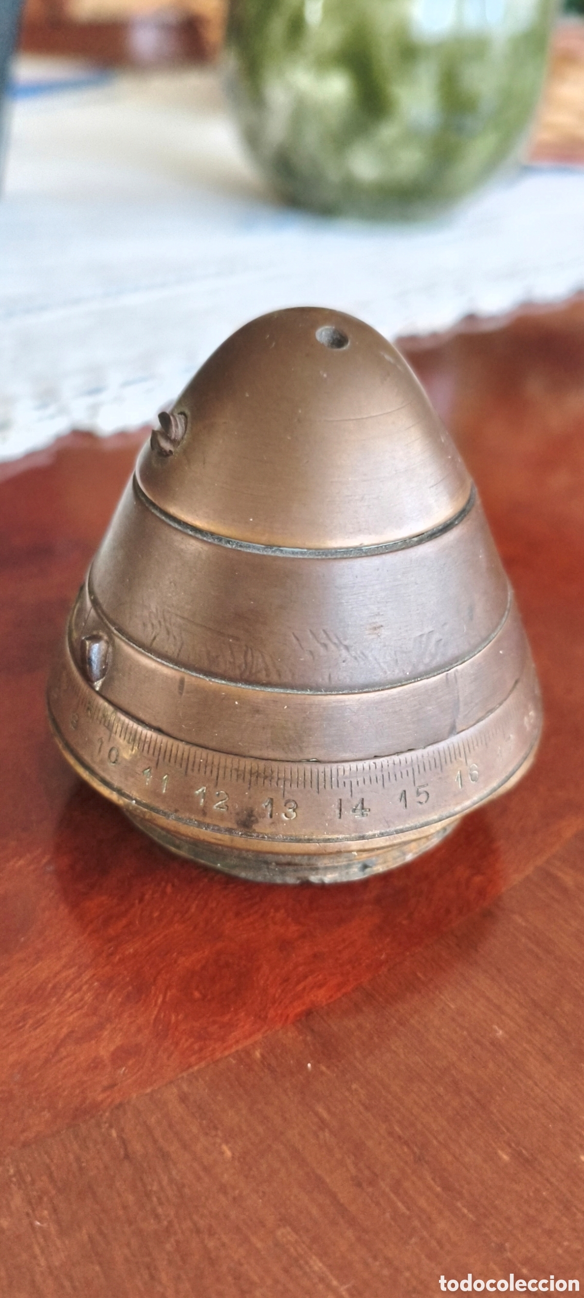 Antig&uuml;edades: Espoleta No. 80 INERTE, utilizada principalmente durante la Primera Guerra Mundial (1914-1918)