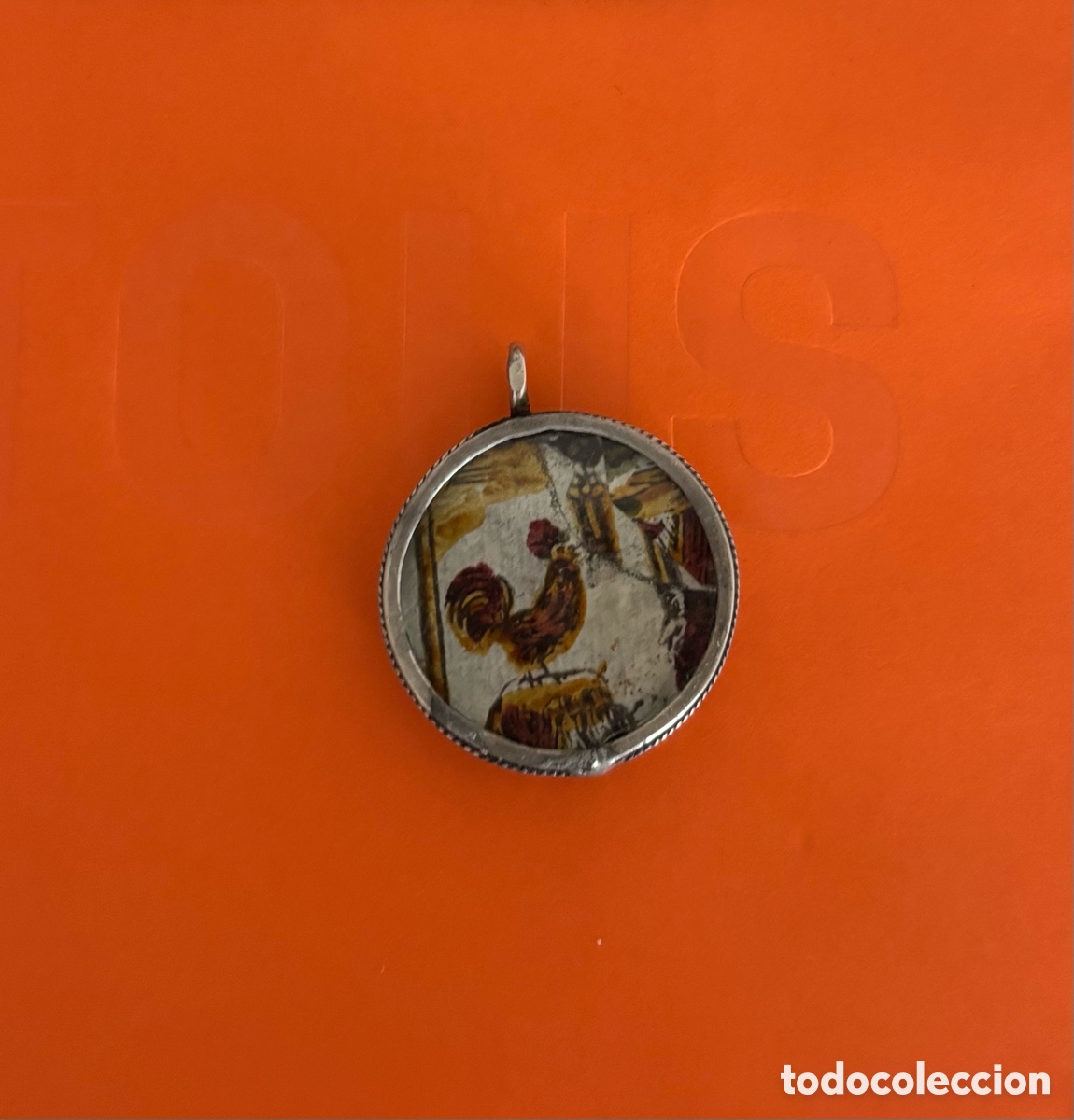 Antig&uuml;edades: Relicario antiguo plata antiguo