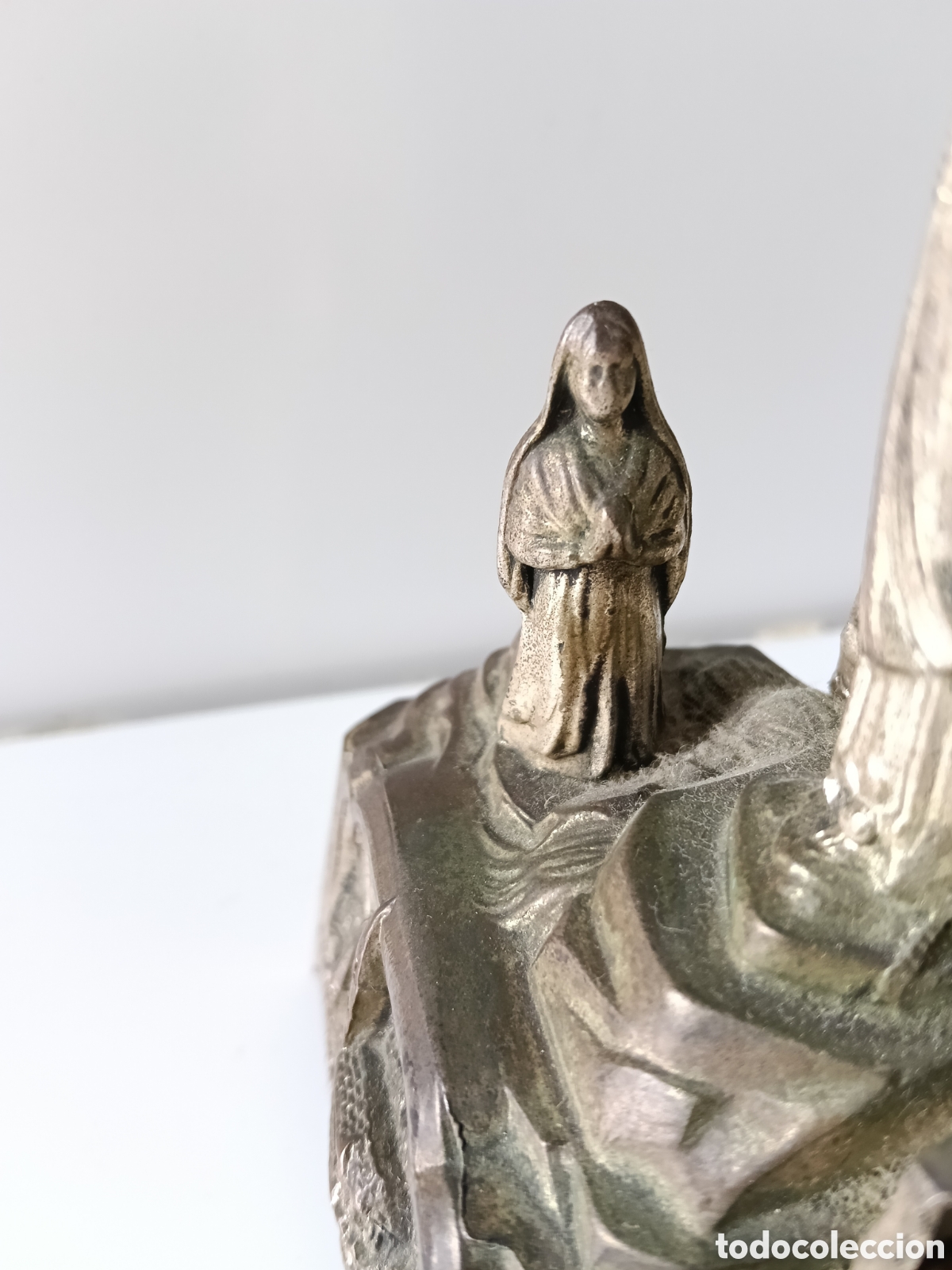 Antig&uuml;edades: Virgen de Lourdes,( Je Suis Immaculee Conception ). - Foto 4