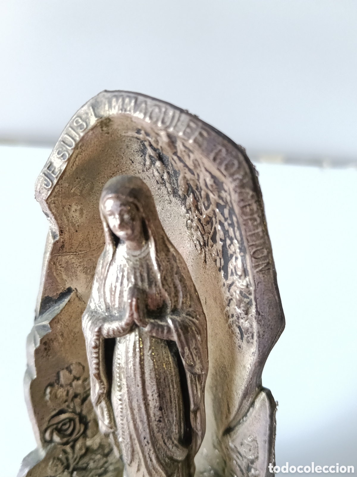 Antig&uuml;edades: Virgen de Lourdes,( Je Suis Immaculee Conception ). - Foto 8