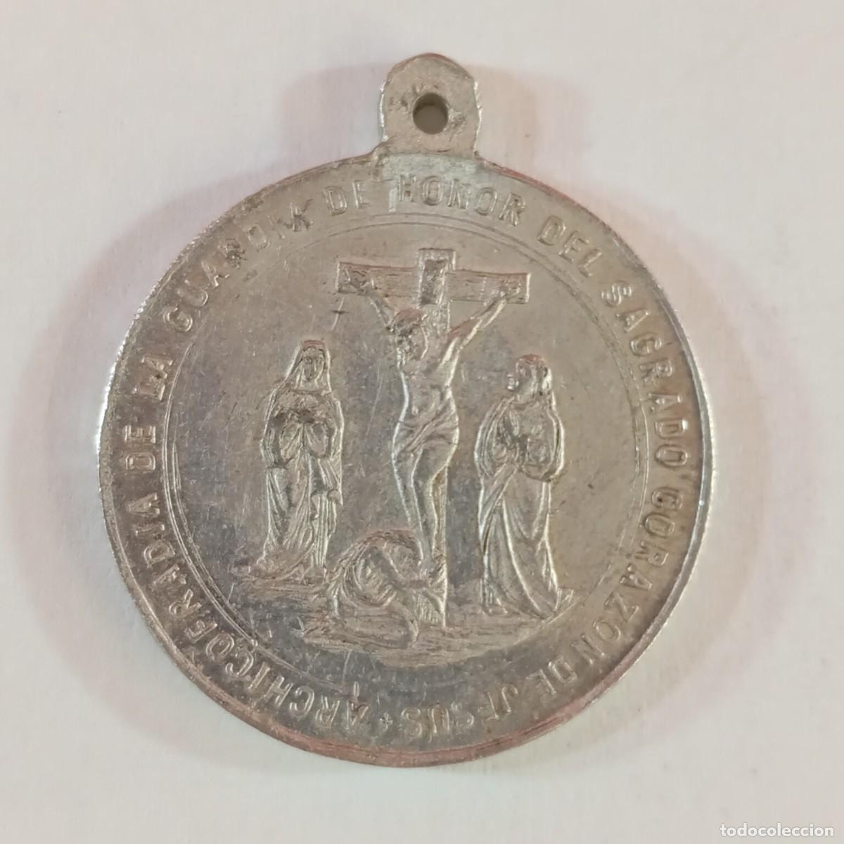 Antig&uuml;edades: ARCHICOFRAD&Iacute;A DE LA GUARDIA DE HONOR DEL SAGRADO CORAZ&Oacute;N DE JES&Uacute;S - GLORIA MEDALLA RELIGIOSA / 3248