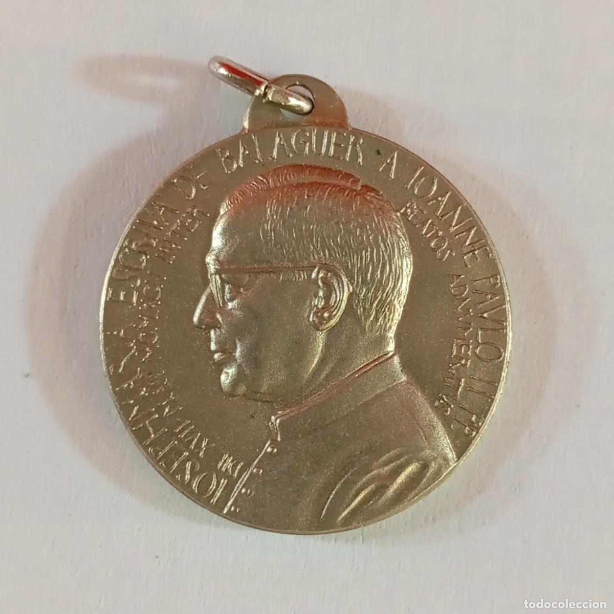 Antig&uuml;edades: MEDALLA RELIGIOSA - JOSEP MARIA ESCRIV&Aacute; DE BALAGUER A JOAN PAU II - RAR&Iacute;SIMA / 3273
