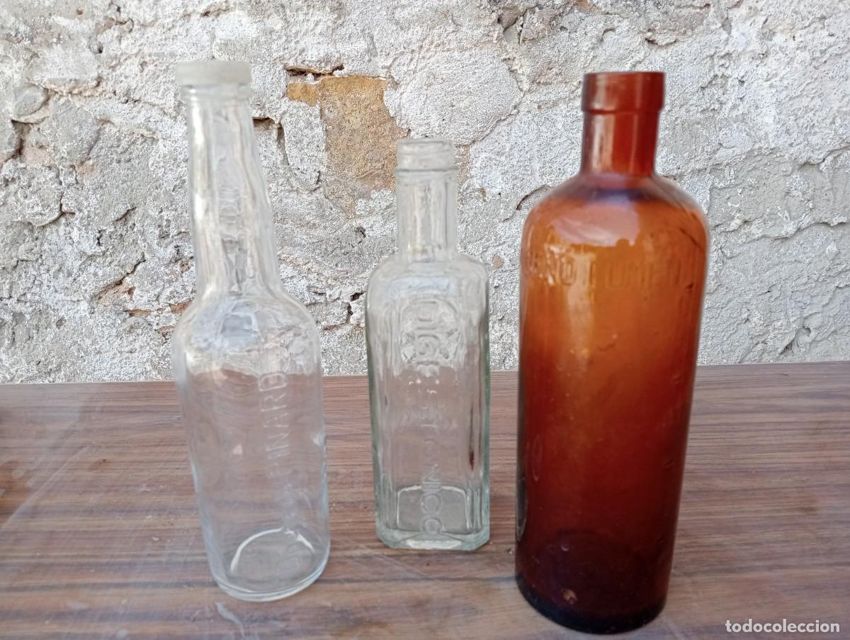 Antig&uuml;edades: ANTIGUAS BOTELLAS FARMACIA DIGESTONICO, DOCTEUR PINARD , LUMEN MEDICAMENTOS