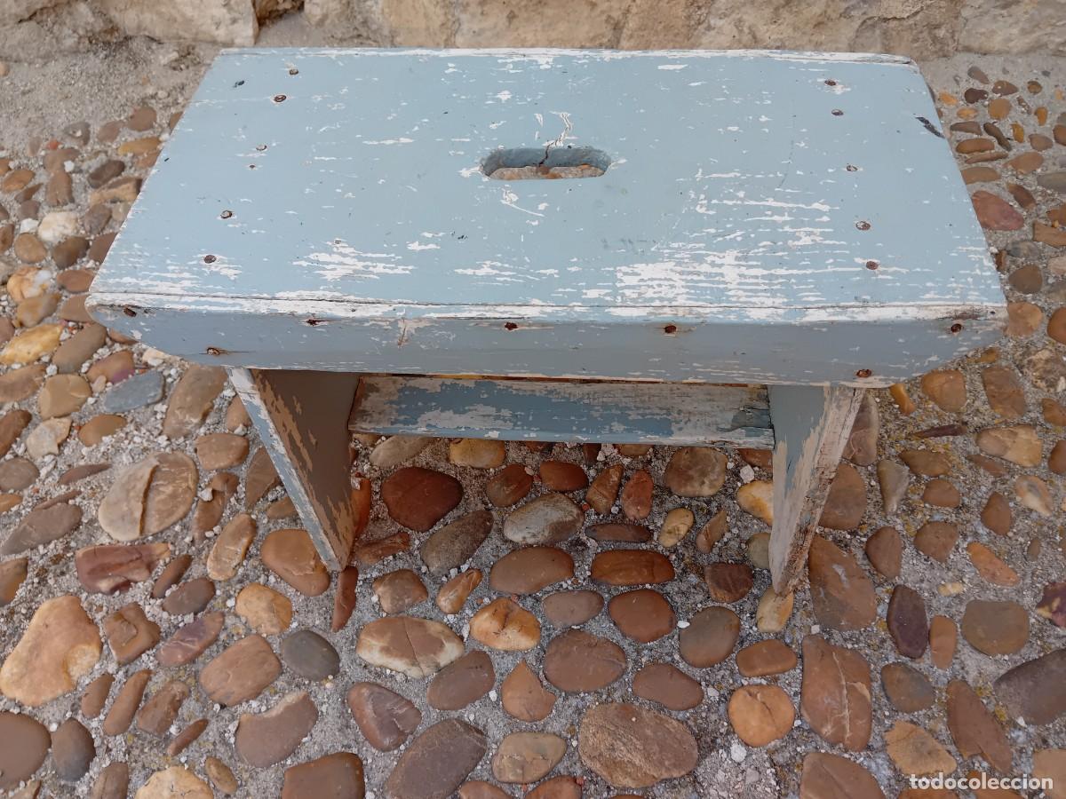 Antig&uuml;edades: Banqueta r&uacute;stica antigua - Foto 2