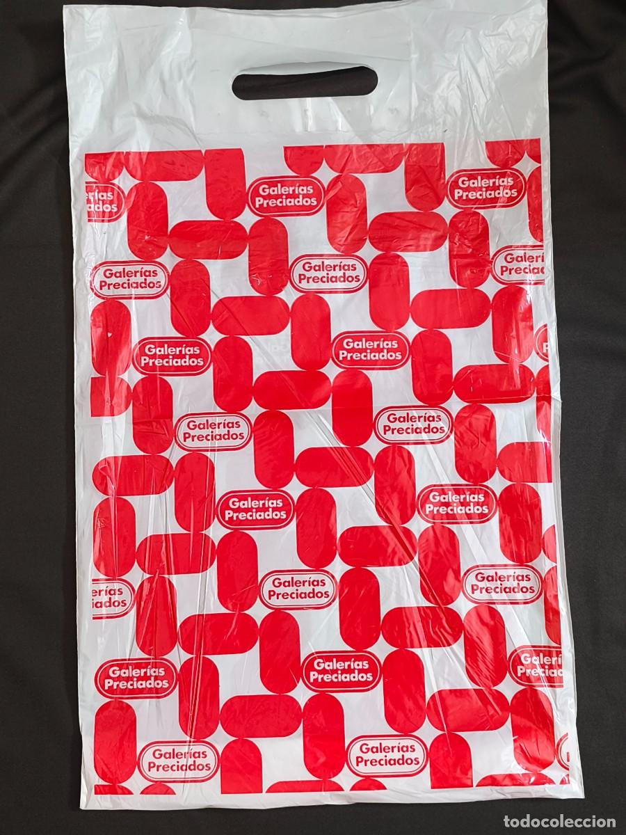 Antig&uuml;edades: BOLSA GALERIAS PRECDIADOS con asas 48cm x 29cm