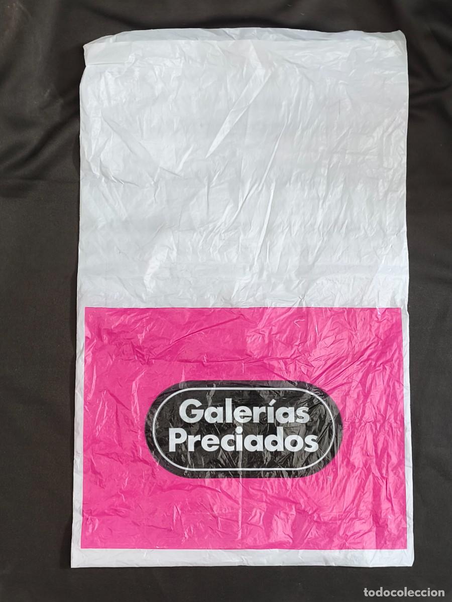 Antig&uuml;edades: BOLSA GALERIAS PRECIADOS grande sin asas 49'5cm x 30'5cm