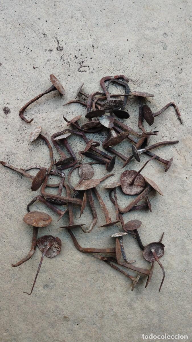 Antig&uuml;edades: CLAVOS.-LOTE DE 40 CLAVOS ANTIGUOS.