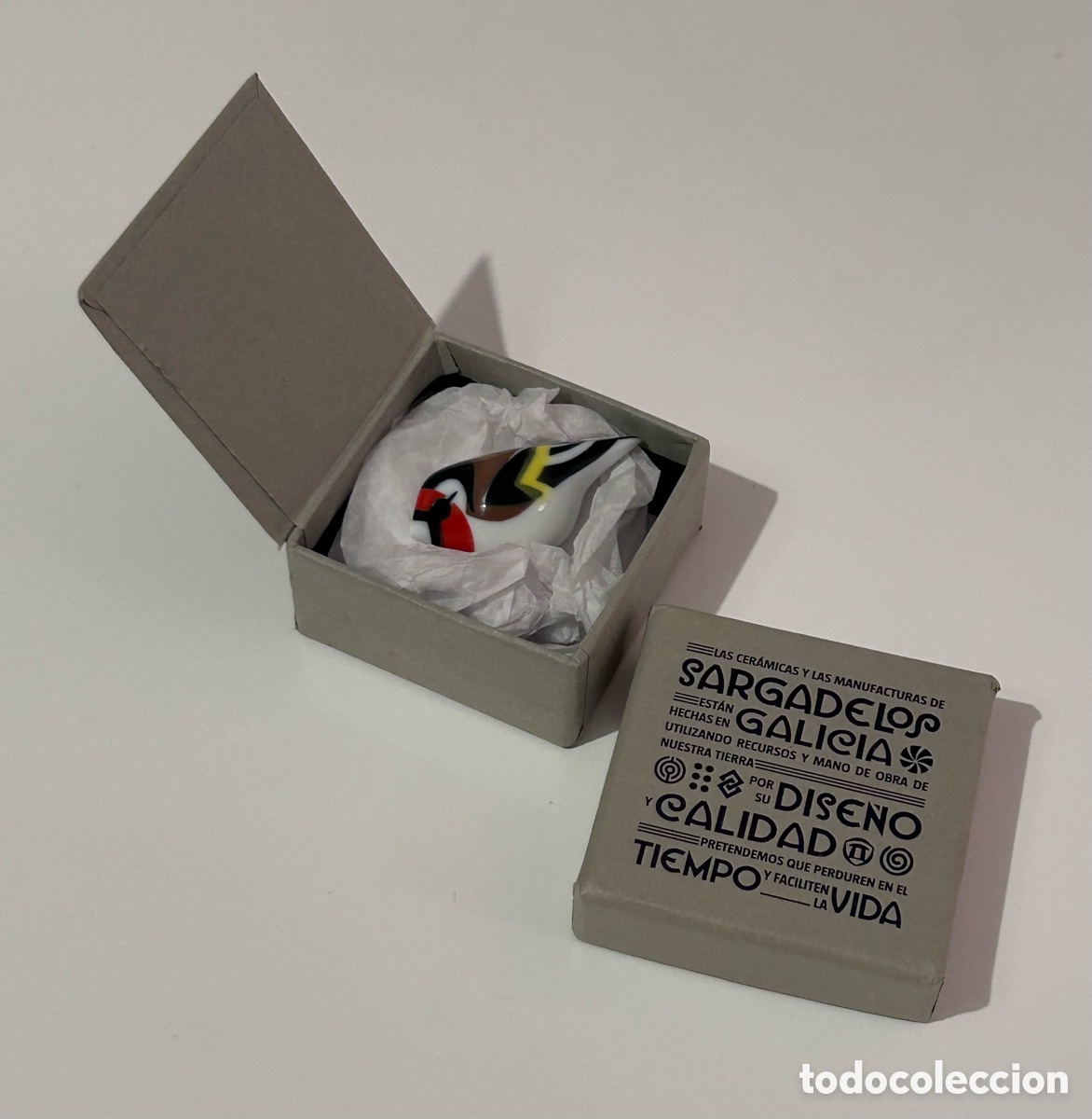 Antig&uuml;edades: BROCHE JILGUERO. SARGADELOS - Foto 3