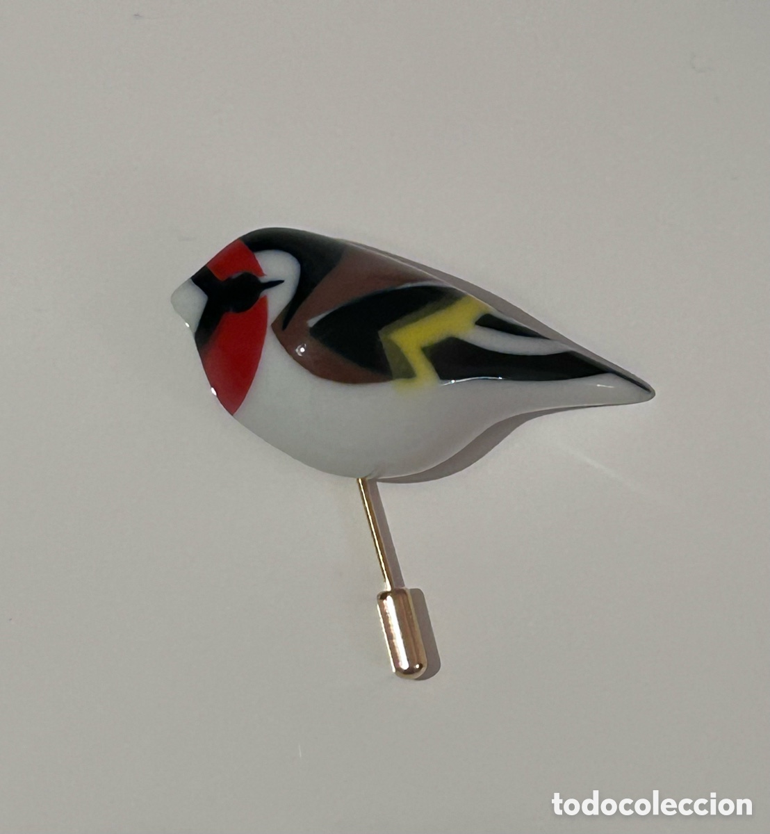 Antig&uuml;edades: BROCHE JILGUERO. SARGADELOS - Foto 5
