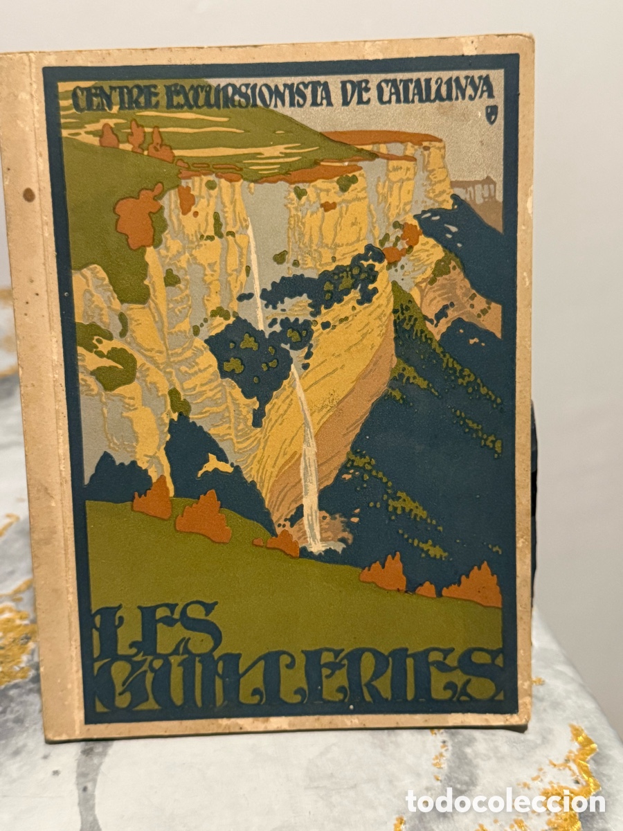 Antig&uuml;edades: Libro 1924 les Guilleries incluye mapa perfecto estado