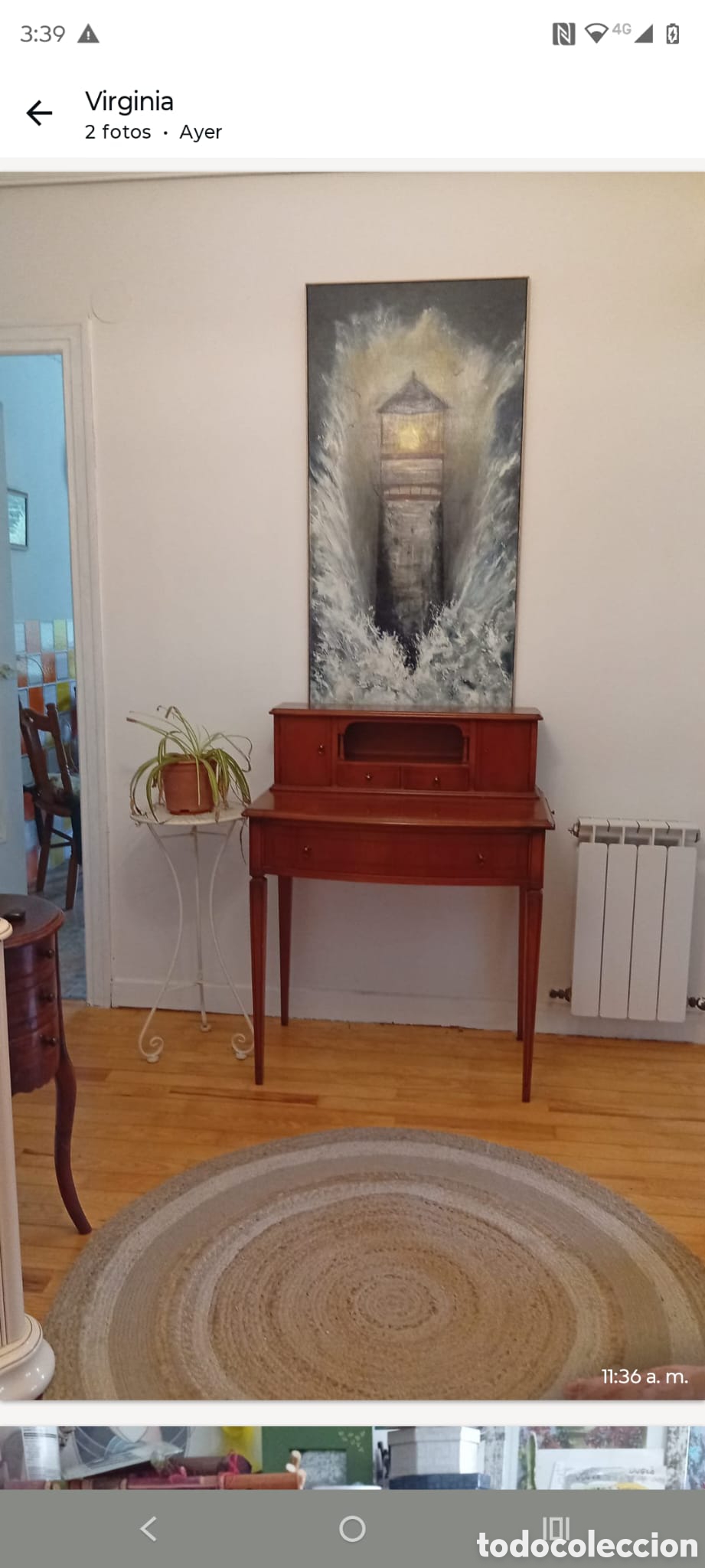 Antig&uuml;edades: Escritorio - secreter de estilo cl&aacute;sico - Foto 2