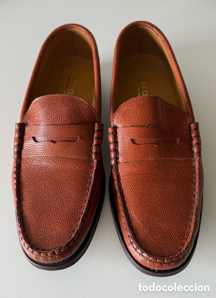 Antig&uuml;edades: Mocasines Gils Classic Piel. Fabricados en Espa&ntilde;a.