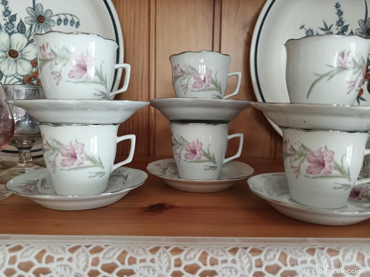 Antiques: Juego caf&eacute; 6 piezas. Chino HunNan