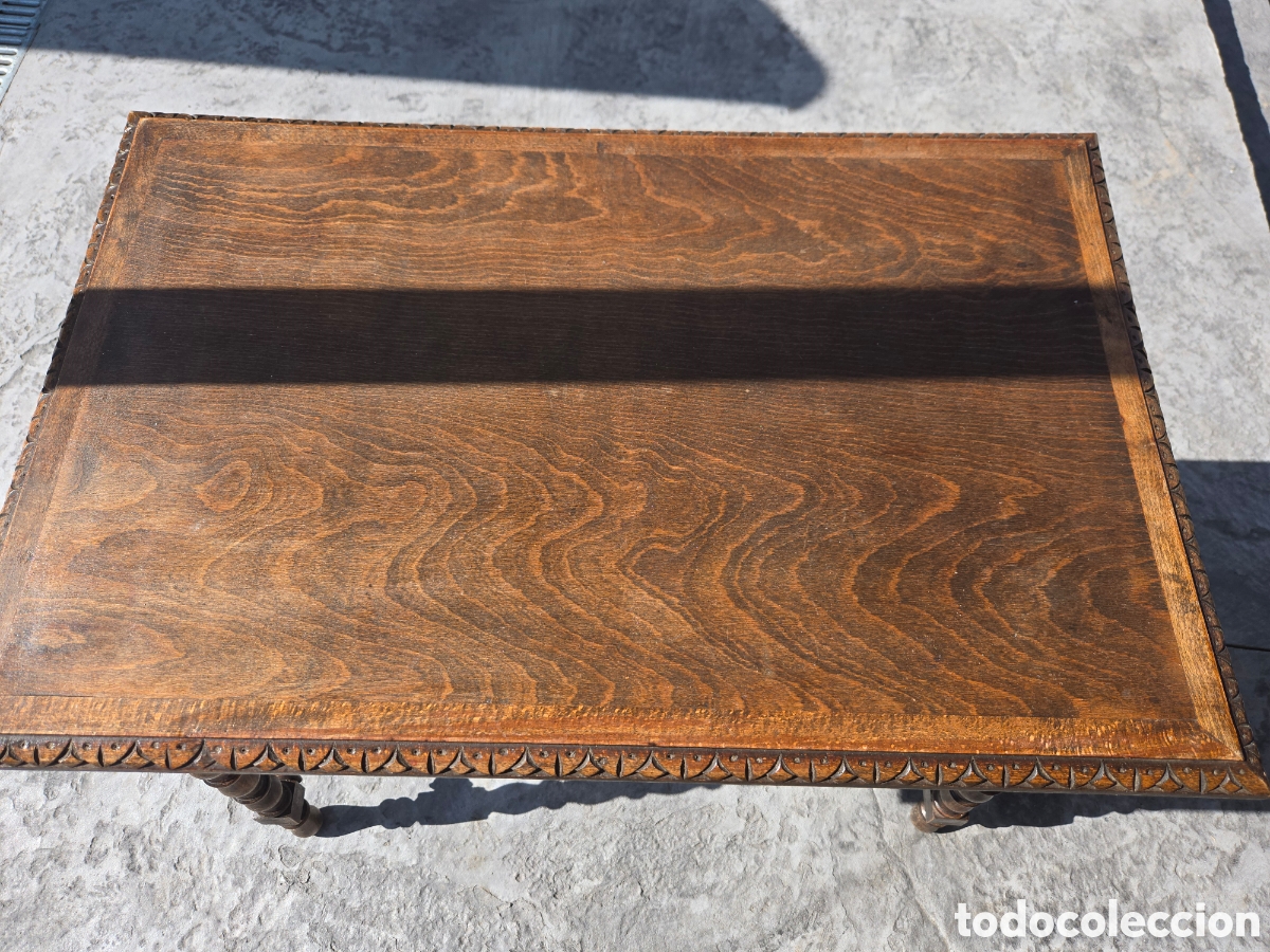 Antig&uuml;edades: Mesa antigua de madera - Foto 2