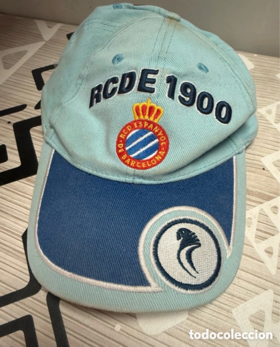 Antig&uuml;edades: Gorra vintage RCDE espa&ntilde;ol OFICIAL
