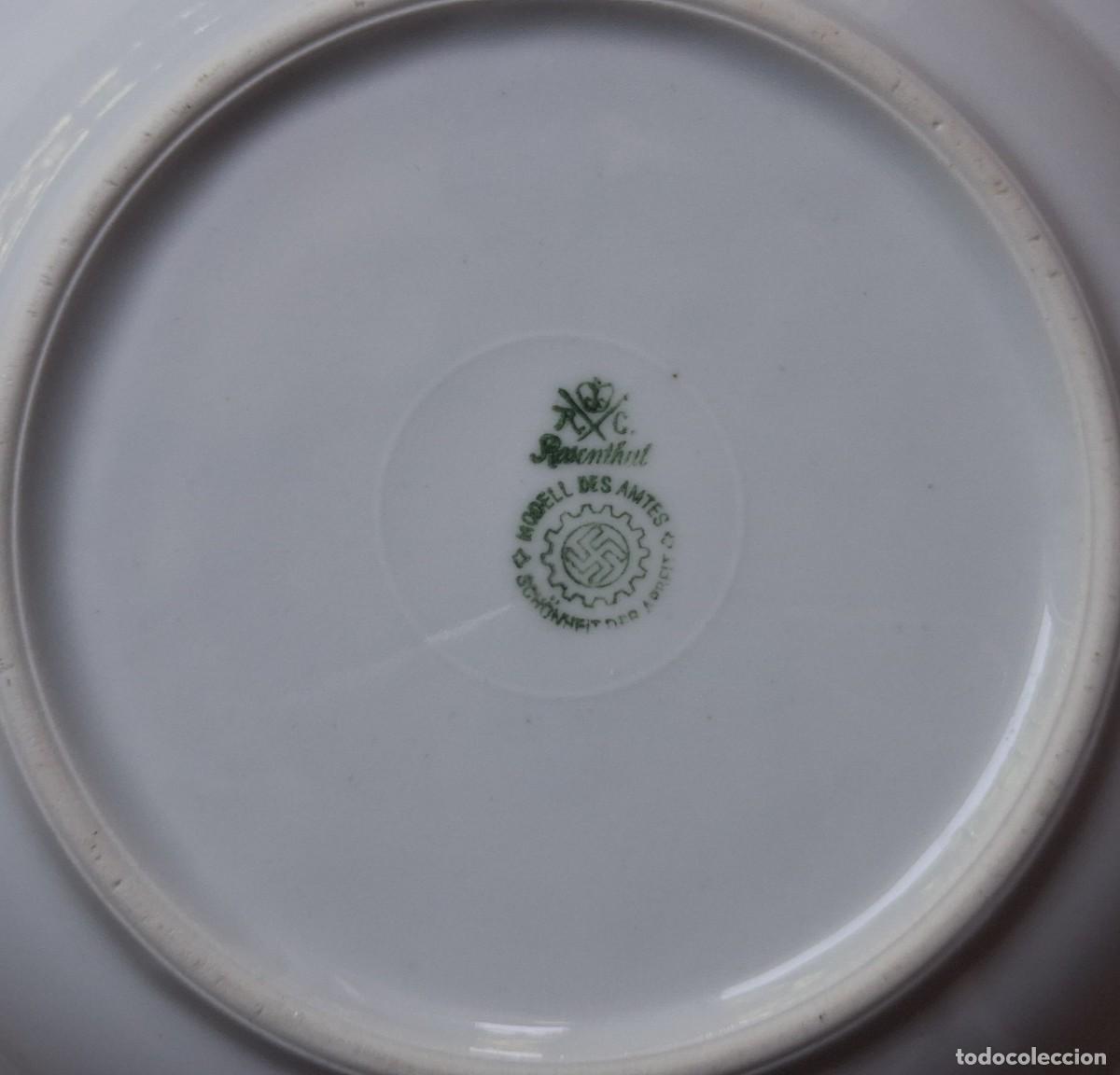 Antig&uuml;edades: PLATO SOPERO ALEM&Aacute;N DAF WW2 - Foto 3