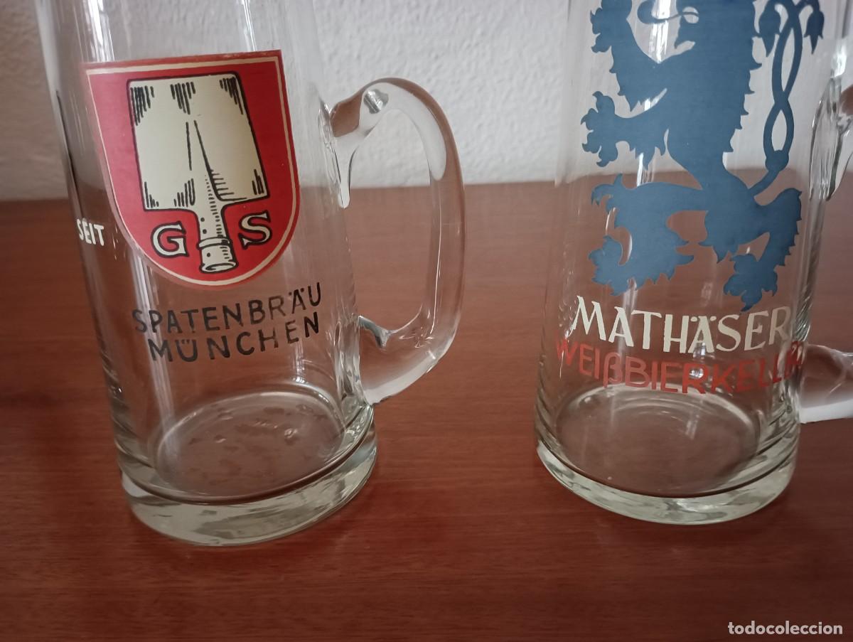 Antig&uuml;edades: JARRAS DE CERVEZA DE CRISTAL - Foto 5