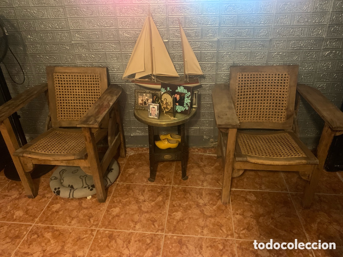 Antig&uuml;edades: Tresillo racionalista original multiposicion