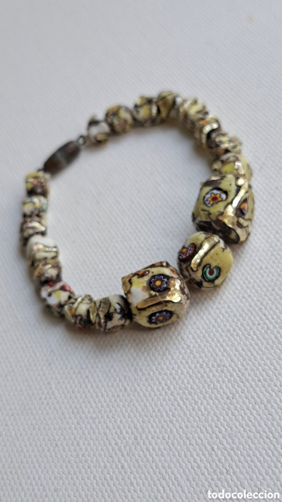 Antig&uuml;edades: Pulsera Venecia Siglo XIX - Foto 9