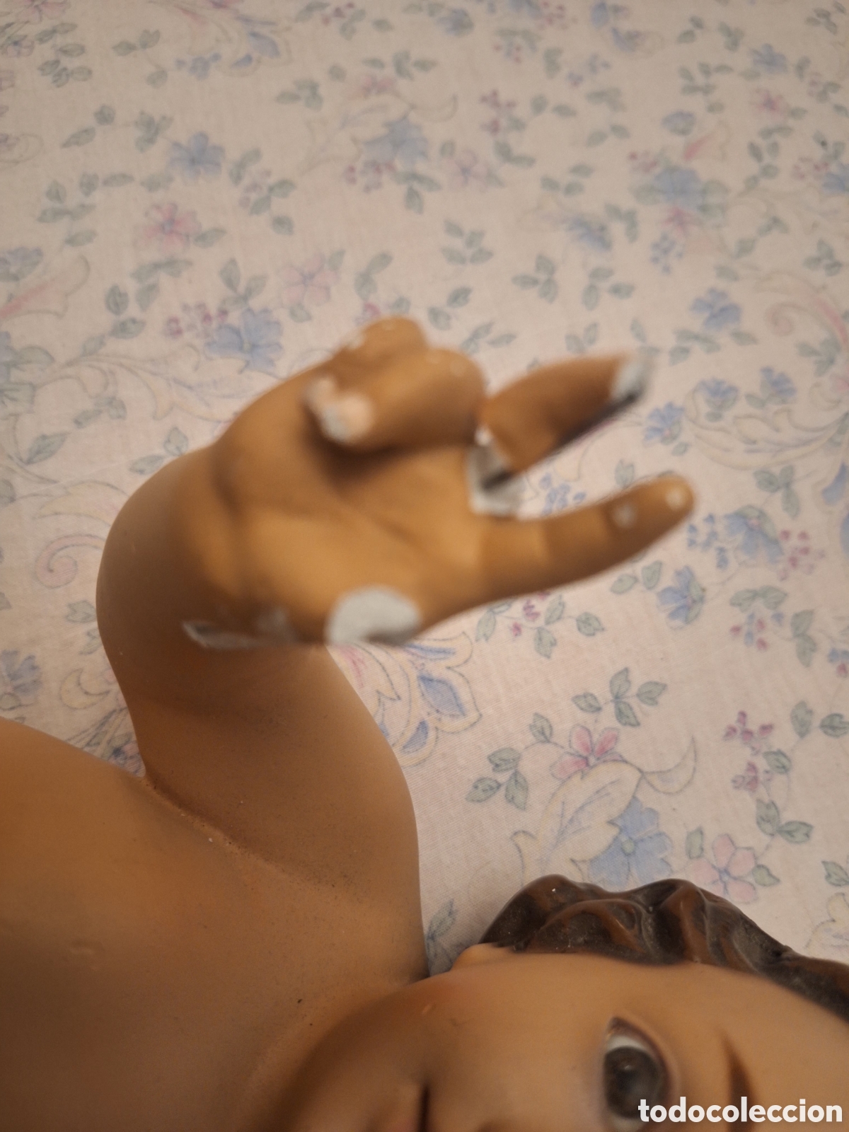 Antig&uuml;edades: NI&Ntilde;O JESUS DE CER&Aacute;MICA . A&Ntilde;O? - Foto 16