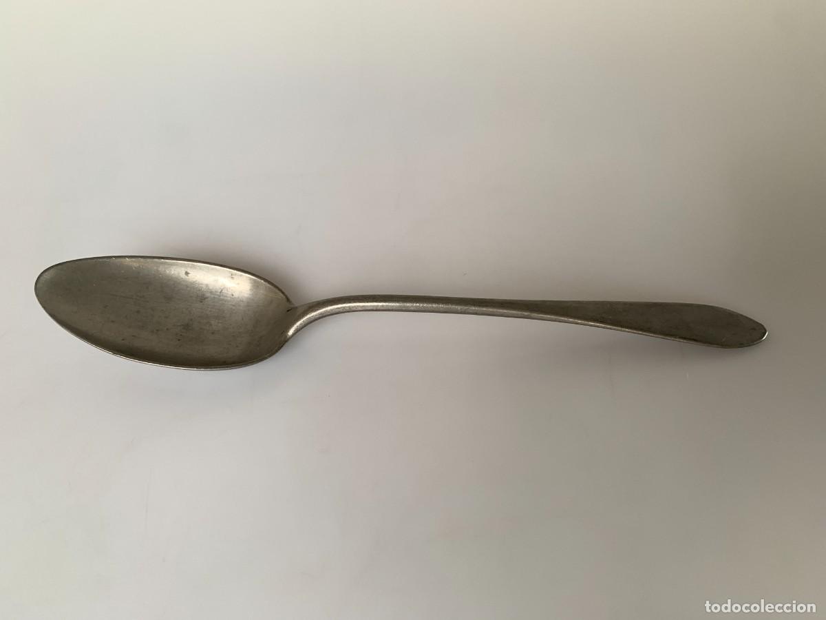 Antig&uuml;edades: Cucharon Fenton Brothers Ba&ntilde;o Plata S.XIX Cuberteria Antiguedad