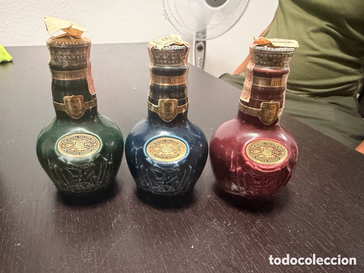Antig&uuml;edades: Royal Salute chivas 21 A&ntilde;os 50ml sin abrir