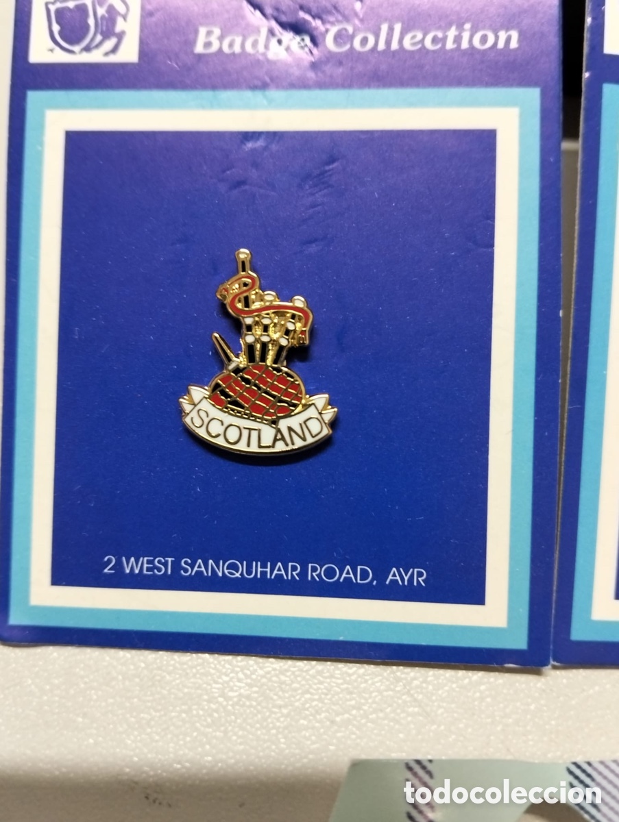 Antig&uuml;edades: colecci&oacute;n variada de pines y broches de recuerdo - Foto 3