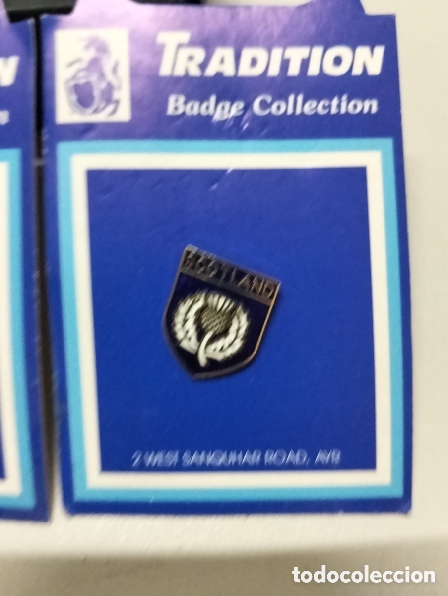 Antig&uuml;edades: colecci&oacute;n variada de pines y broches de recuerdo - Foto 5