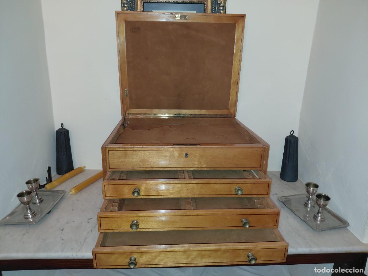 Antig&uuml;edades: Mueble Cuberter&iacute;a en Madera - Foto 6