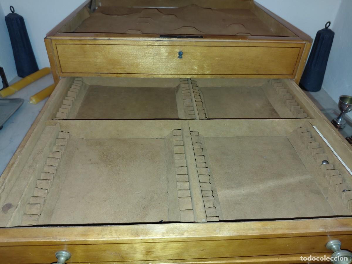 Antig&uuml;edades: Mueble Cuberter&iacute;a en Madera - Foto 8