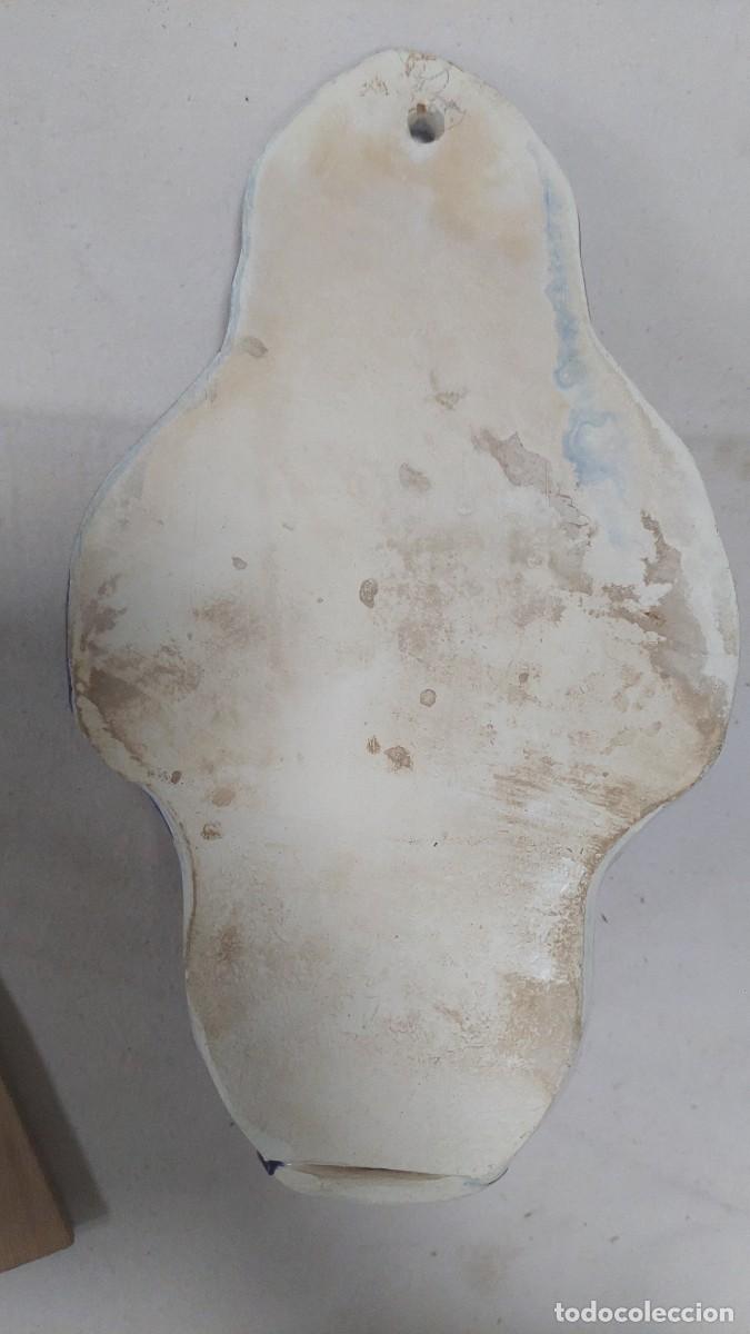 Antig&uuml;edades: Benditera porcelana San Rafael - Foto 2