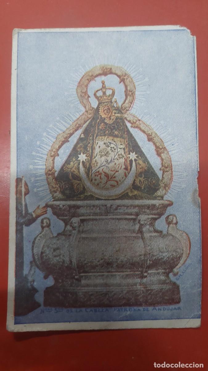 Antig&uuml;edades: Antigua estampa Virgen de la cabeza