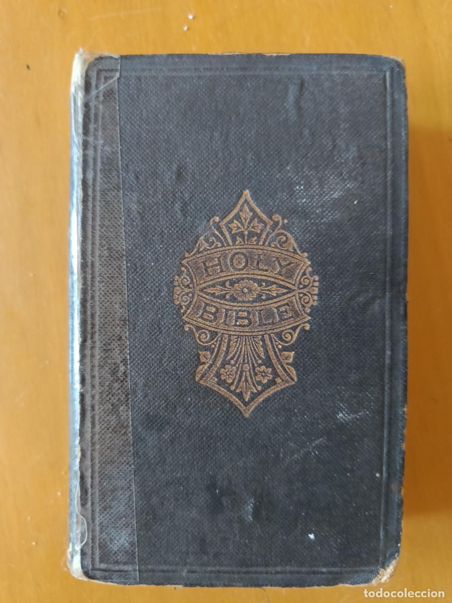 Antig&uuml;edades: Antigua Holy Bible en ingles.1909