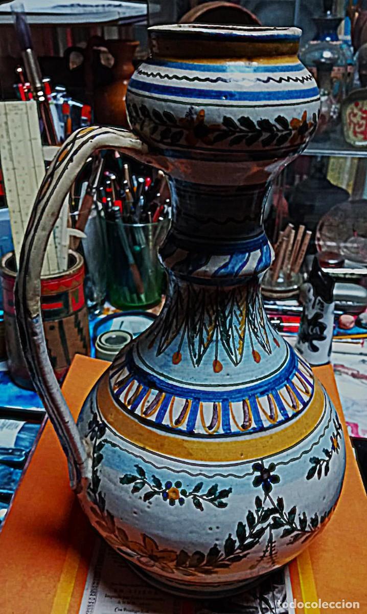 Antig&uuml;edades: Antigua Jarra. F&aacute;brica Bica do Sapato (Lisboa), .final del S. XIX. Marca Victor Rosenthal.