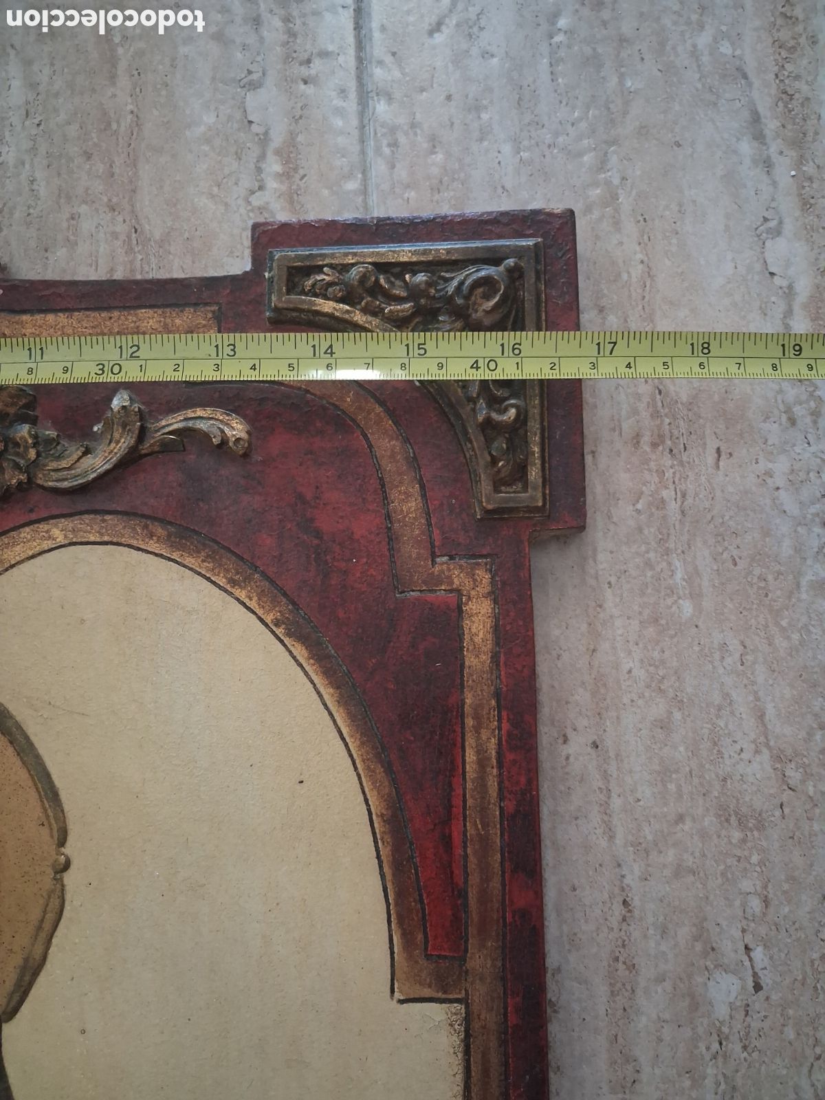 Antig&uuml;edades: Icono antiguo de madera - Foto 15