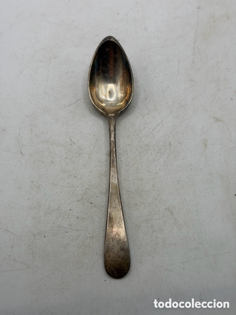 Antig&uuml;edades: Antigua Cuchara Plata Meneses - Foto 2