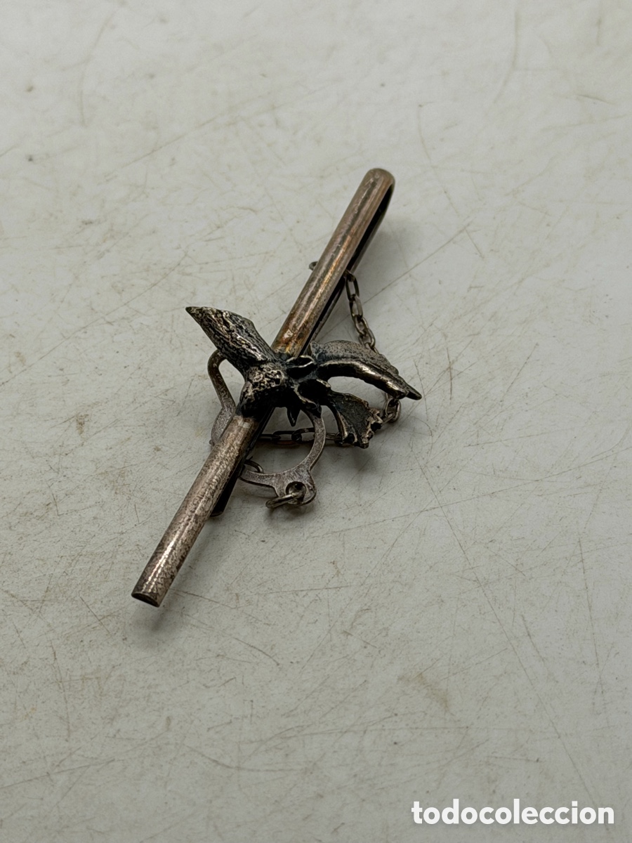 Antig&uuml;edades: Antiguo Alfiler de Plata de Ley - Foto 4