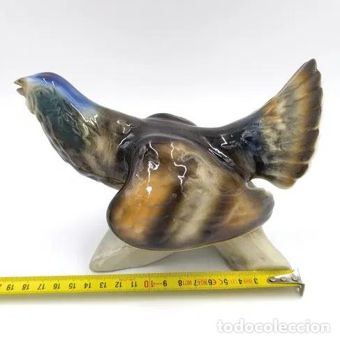 Antig&uuml;edades: Jindřich Flasar - Głuszec, figurka porcelanowa Royal Dux, stan idealny, vintage