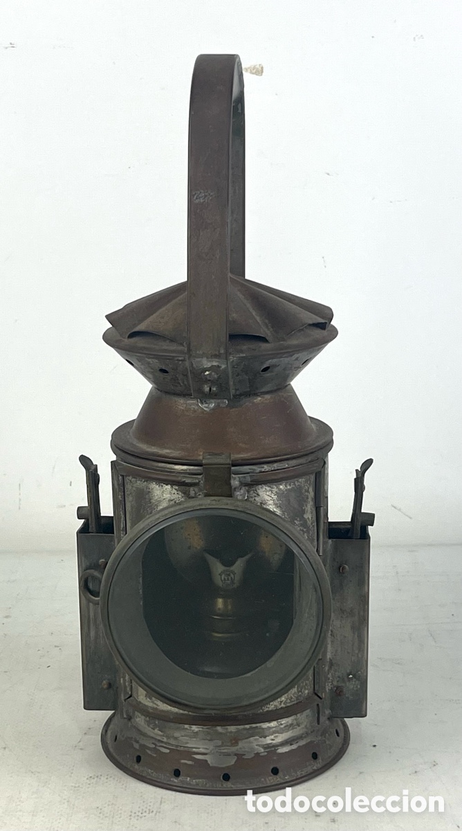 Antig&uuml;edades: ANTIGUO FAROL FERRROVIARIO INGLES, SHEWOODS