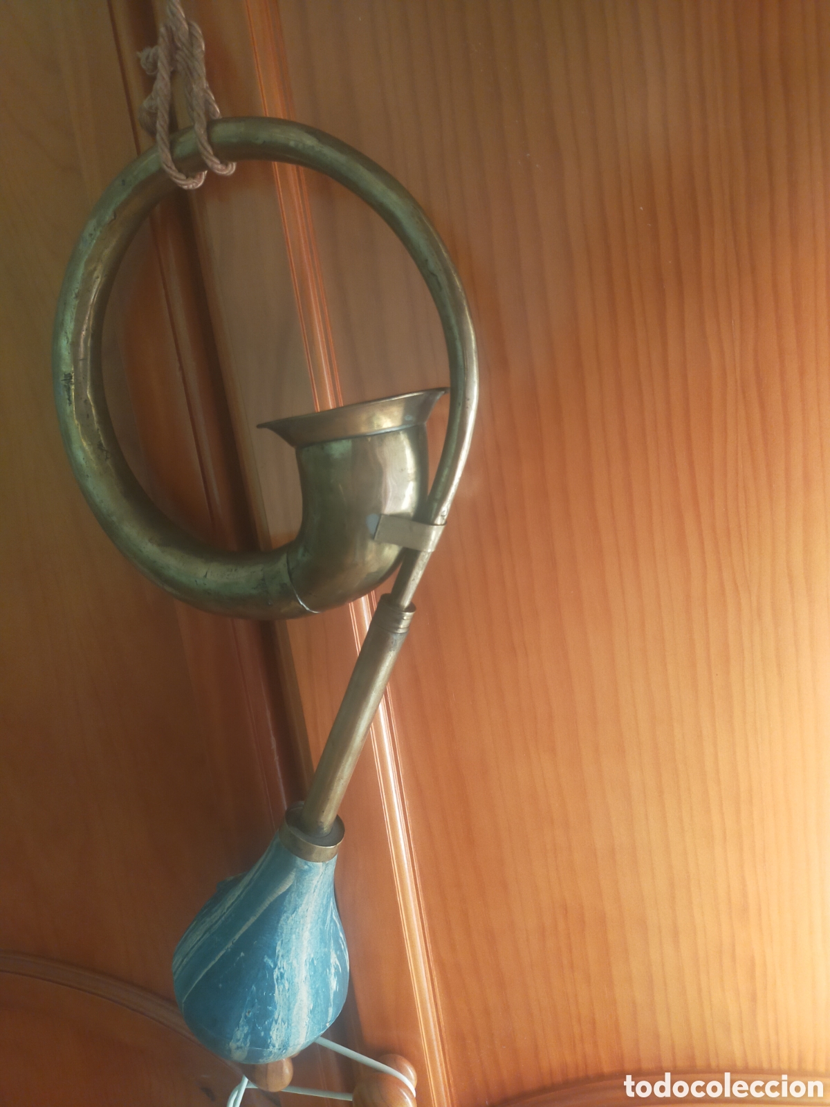 Antig&uuml;edades: Bocina o claxon antiguo - Foto 3